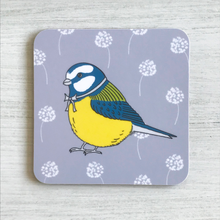 Load image into Gallery viewer, Little Blue Tit Coaster