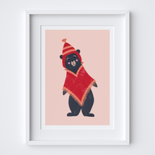 Load image into Gallery viewer, Peruvian Bear Boy Art Print