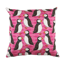 Load image into Gallery viewer, Perky Puffin Cushion Cover