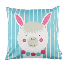 Load image into Gallery viewer, Stripy Alpaca Cushion Cover