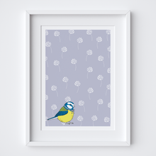 Load image into Gallery viewer, Little Blue Tit Art Print