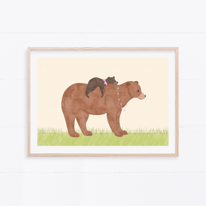Mama Bear Art Print