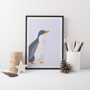 Penguin Chick Art Print