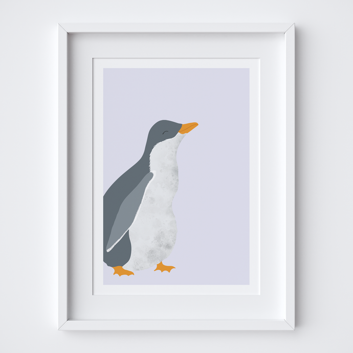 Penguin Chick Art Print