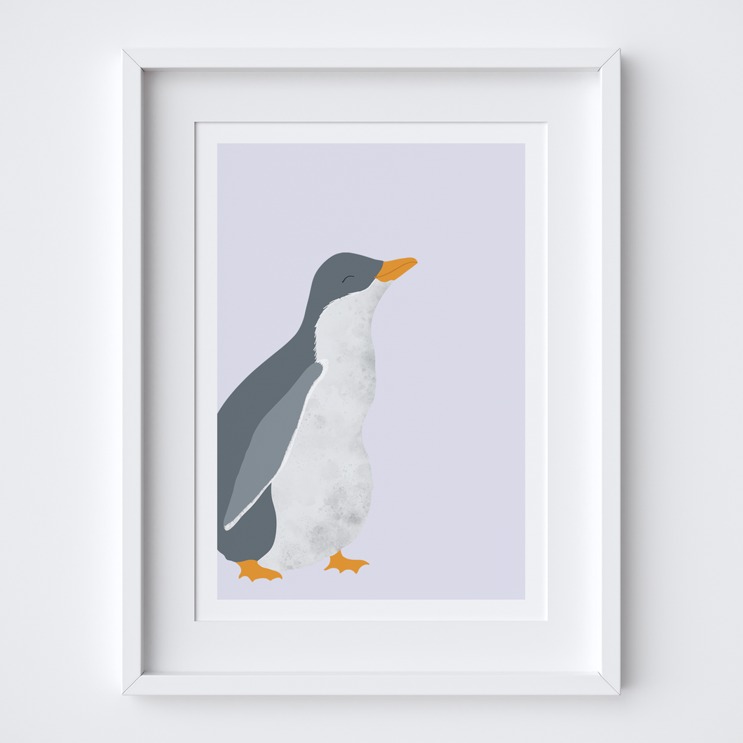 Penguin Chick Art Print