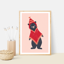 Load image into Gallery viewer, Peruvian Bear Boy Art Print