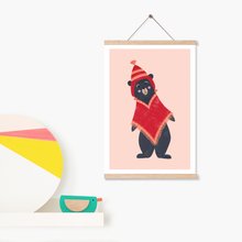 Load image into Gallery viewer, Peruvian Bear Boy Art Print