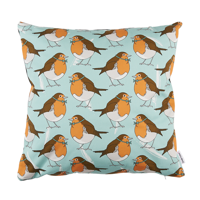 Dapper Robin Cushion Cover