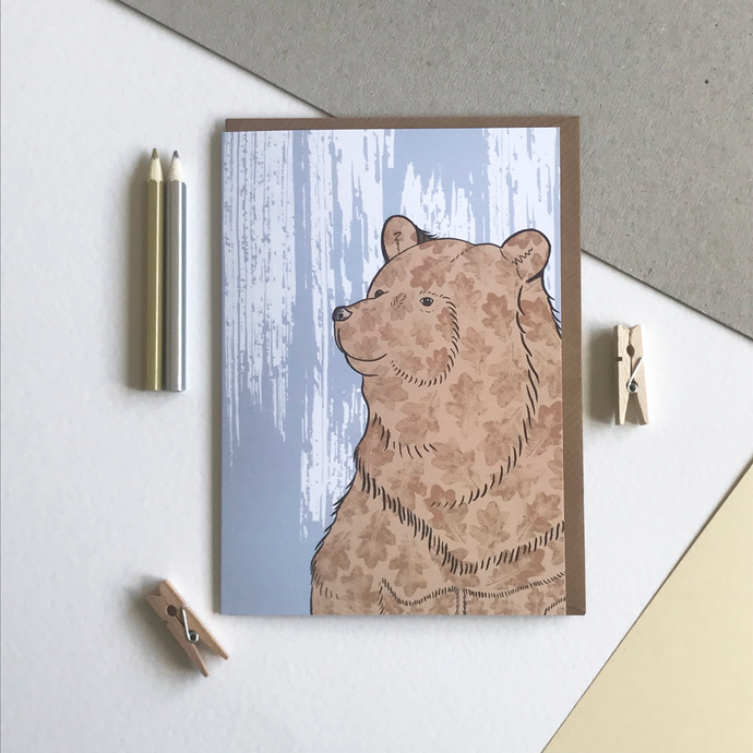 Stately Bear Card