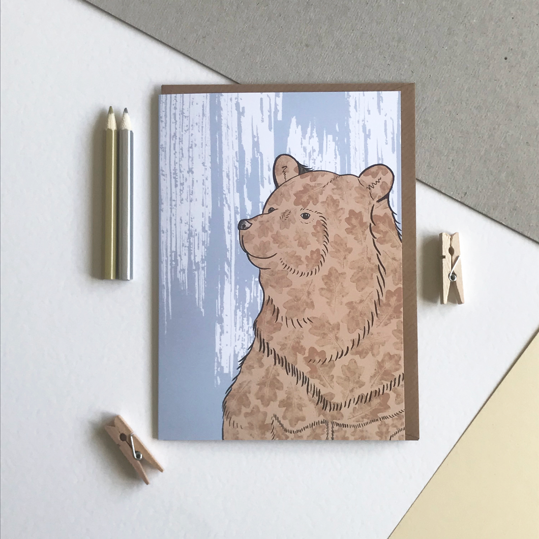 Stately Bear Card